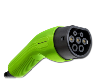 Qoltec Mobilna ładowarka EV z regulacją 2w1 Typ2 (11kW, 400V, 5m) - 1483423 - zdjęcie 2